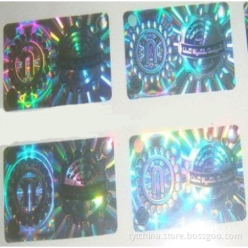 holograms for tamper evident sticker use